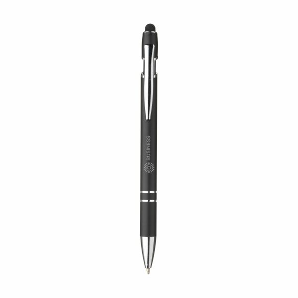 Lupa RCS Recycled Alu stylus pen - black Lupa RCS Recycled Alu stylus pen - black