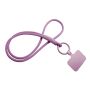 Tubyard lanyard telefoonhouder met elastische buis - Lila