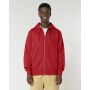 Cultivator 2.0 - De unisex Iconic hoodie met rits - Red (M) Cultivator 2.0 - De unisex Iconic hoodie met rits - Red (M)