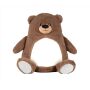 ZIPPIE BROWN BEAR, BROWN, L, MUMBLES