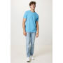 IQONIQ Bryce gerecycled katoen t-shirt, tranquil blue (S)