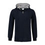 L&S Heavy Sweater Hooded Cardigan for him 296c Dark Navy-XS