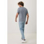 IQONIQ Brett gerecycled katoen t-shirt, light heather navy (XXS)