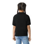 Gildan Polo Dryblend Jersey SS for kids 36 Black-L