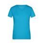 Ladies' Heather T-Shirt turquoise-melange M