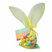 Organza Paashaas zakje groen, Groen, Paasmix