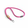 Polyester koord-keycord met bamboe plaatje