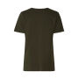 T-shirt | biologisch katoen | dames - Olijf, S
