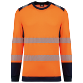 Gerecycled veiligheids-T-shirt lange mouwen