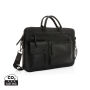 Swiss Peak GRS gerecyclede PU 14 inch laptoptas, zwart
