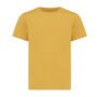 IQONIQ Koli kids lichtgewicht gerecycled katoen t-shirt, ochre yellow (1112)