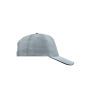 5 Panel Promo Sandwich Cap light grey/black one size