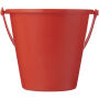 Tides strandemmer en schep van gerecycled plastic - Rood Tides strandemmer en schep van gerecycled plastic - Rood