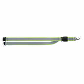TOSEE - RPET lanyard reflecterend - Neon Geel