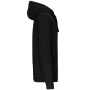 Hooded Sweater Met Rits Black XS