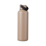 VINGA Baltimore RCS recycled SS fles 600 ML, greige