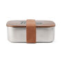 VINGA Ciro RCS gerecycled RVS lunchbox, staal