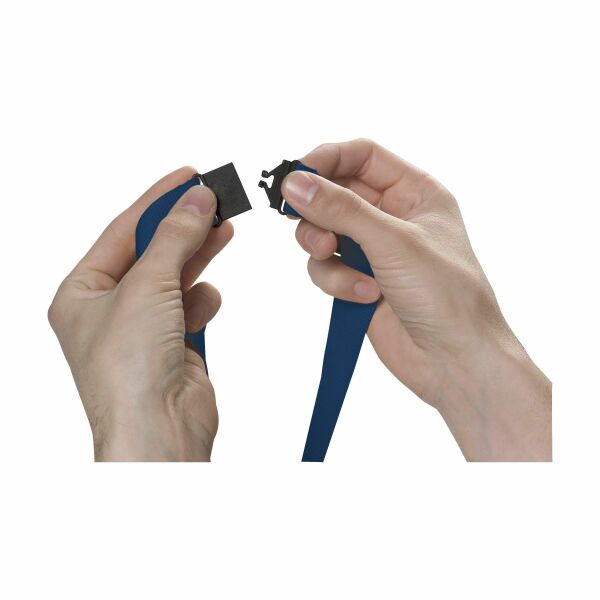 KeyCordSafety 2,4 cm Schlüsselband - dunkel blau KeyCordSafety 2,4 cm Schlüsselband - dunkel blau