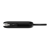 Urban Vitamin Dublin 100W 4 -in-1 keychain cable, zwart