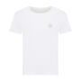 Iqoniq Yala dames lichtgewicht gerecycled katoen t-shirt, recycled white (S)