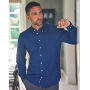 Casual Twill Shirt - Indigo - S