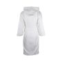 Bathrobe Deluxe Hooded Velours, 450 gr/m², White L/XL