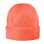 Exclusive Recycled Fine Rib Beanie, Koraal