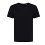 Iqoniq Yala dames lichtgewicht gerecycled katoen t-shirt, zwart (XXS)