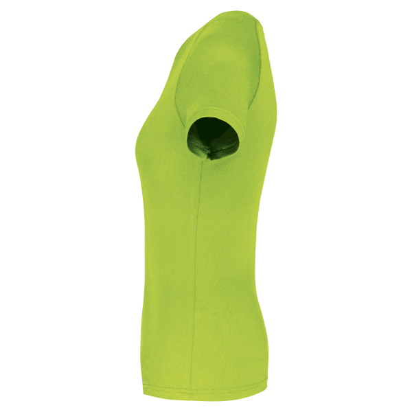 T-shirt de sport à col rond recyclé femme Lime XXL T-shirt de sport à col rond recyclé femme Lime XXL