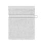 Flannel white 15 x 21 cm