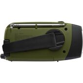 Avior noodradio van RCS gerecycled plastic - Legergroen