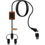 SCX.design C46 5-in-1 kabel voor CarPlay - Zwart