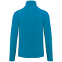 Microfleece met rits heren Tropical Blue S