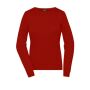 Ladies' Round-Neck Pullover red XXL
