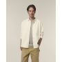 Worker Shirt - Het unisex relaxed overhemd - Natural Raw (XS)
