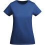 Breda biologisch katoenen dames T-shirt met korte mouwen - Koningsblauw - S