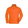 Half-Zip Fleece orange XXL