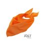 Bandana orange 62 x 62 x 80 cm