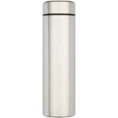 Taylor 450 ml dubbelwandige roestvrijstalen fles met theefilter - Mat zilver