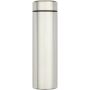 Taylor 450 ml double wall stainless steel flask with tea strainer - Matted silver