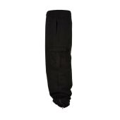 90'S CARGO SWEATPANTS, BLACK, 3XL, BUILD YOUR BRAND