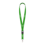 Afneembare polyester lanyard in Pantone-kleur met zeefdruk en metalen karabijnhaak Afneembare polyester lanyard in Pantone-kleur met zeefdruk en metalen karabijnhaak