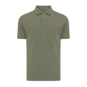 Iqoniq Yosemite gerecycled katoen pique polo, heather green (XXS)