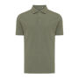 Iqoniq Yosemite gerecycled katoen pique polo, heather green (XXS)
