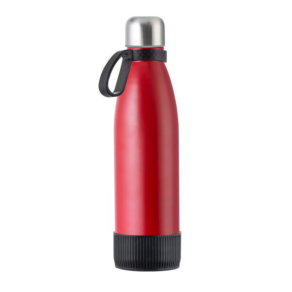 Fles RETUMBLER-myTOULON - zwart, rood Fles RETUMBLER-myTOULON - zwart, rood