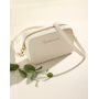 Boutique Structured Cross Body Bag - Black - One Size