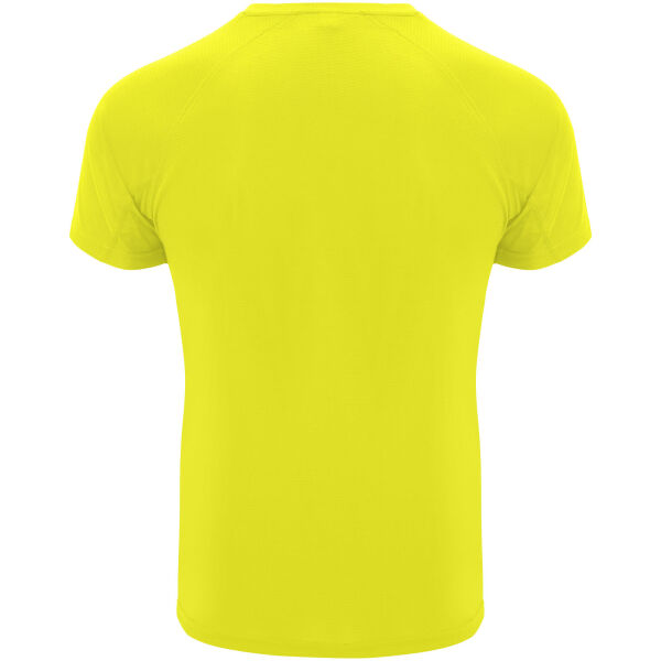 Bahrain short sleeve kids sports t-shirt - Fluor Yellow - 12