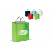 Koeltas non-woven 32.5 x 19.5 x 39 cm, 100 g/m² - Lichtgroen