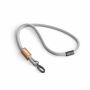 Polyester koord-keycord met bamboe plaatje