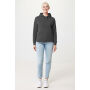Iqoniq Jasper gerecycled katoen hoodie, antraciet (XXS)